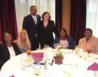 Roland Williams with Leaders