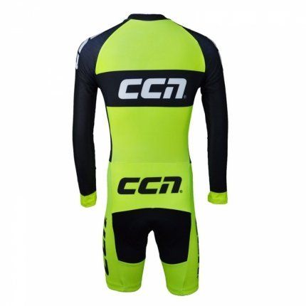 Cycling Skin Suit, Long Sleeves - Back