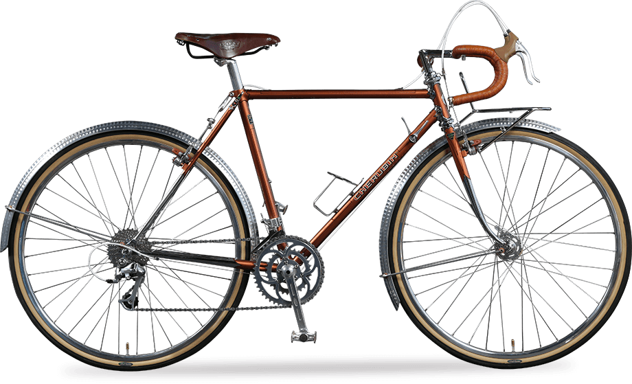 Custom steel frame bike builder Cherubim (Japan)
