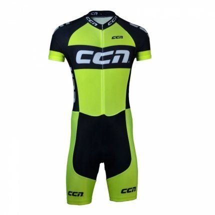 Cycling Skin Suit, Short Sleeves - Front