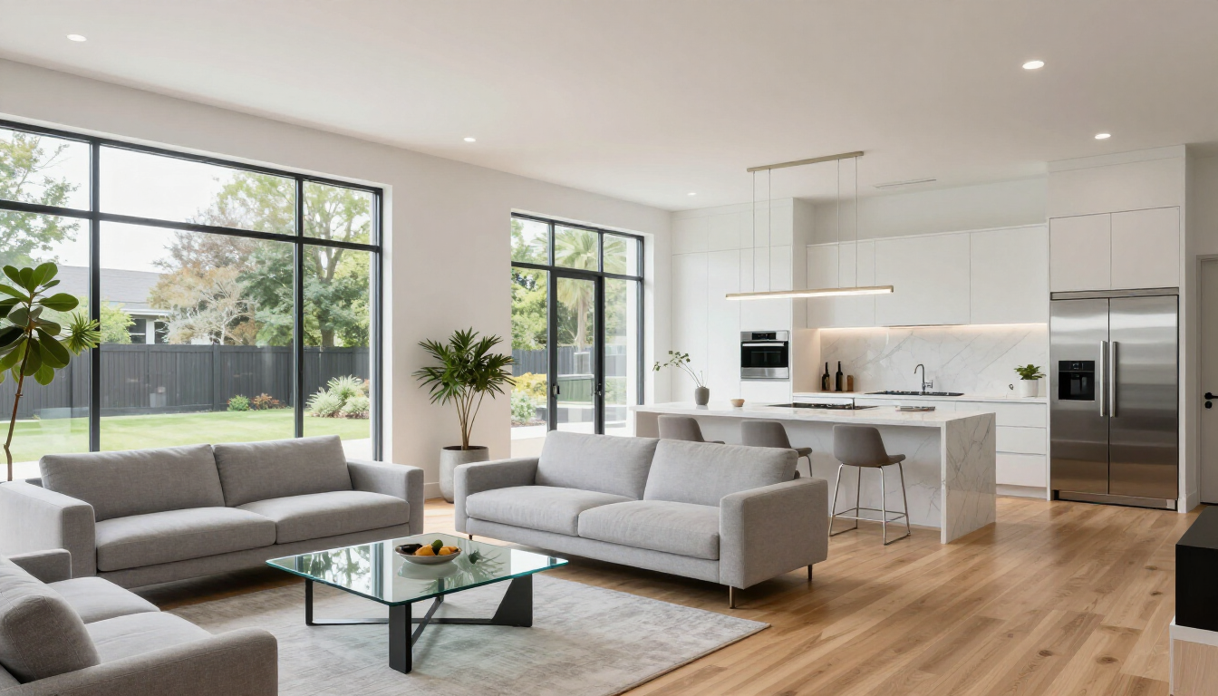 Premium remodeling finishes and custom carpentry detail