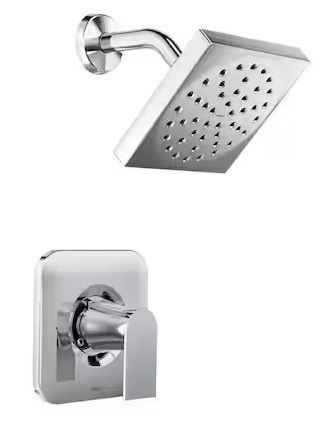 Brush Nickel Shower hardware