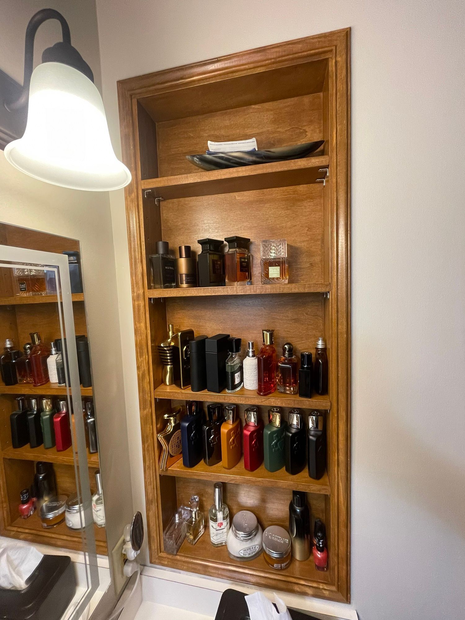 Built-in med cabinet