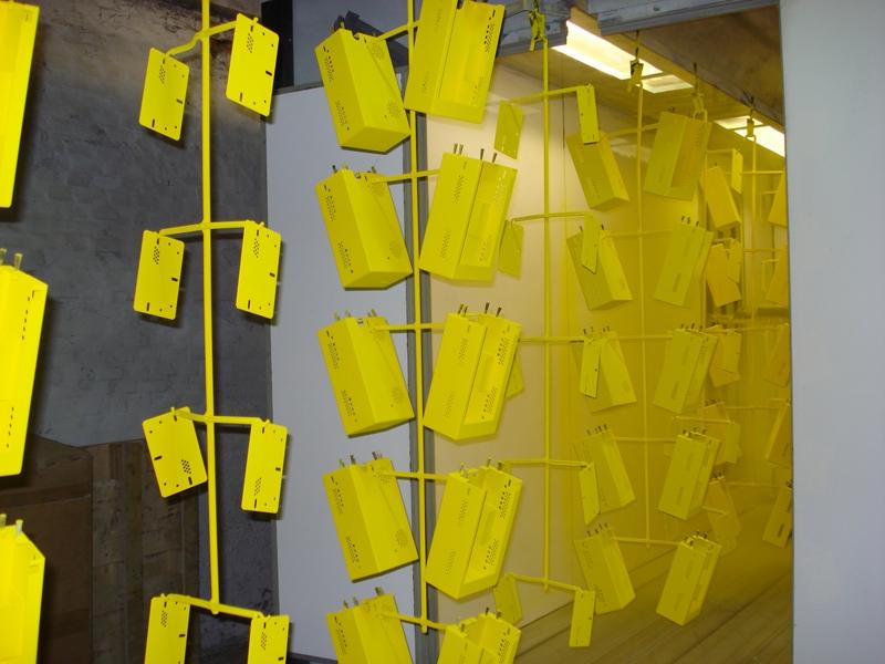 pannelli in metallo da sottoporre al ciclo di verniciatura