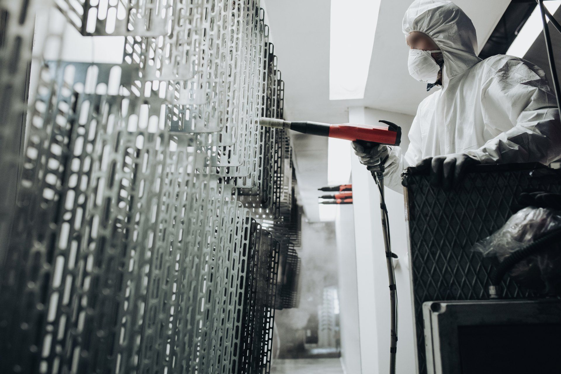 servizio di verniciatura a polvere