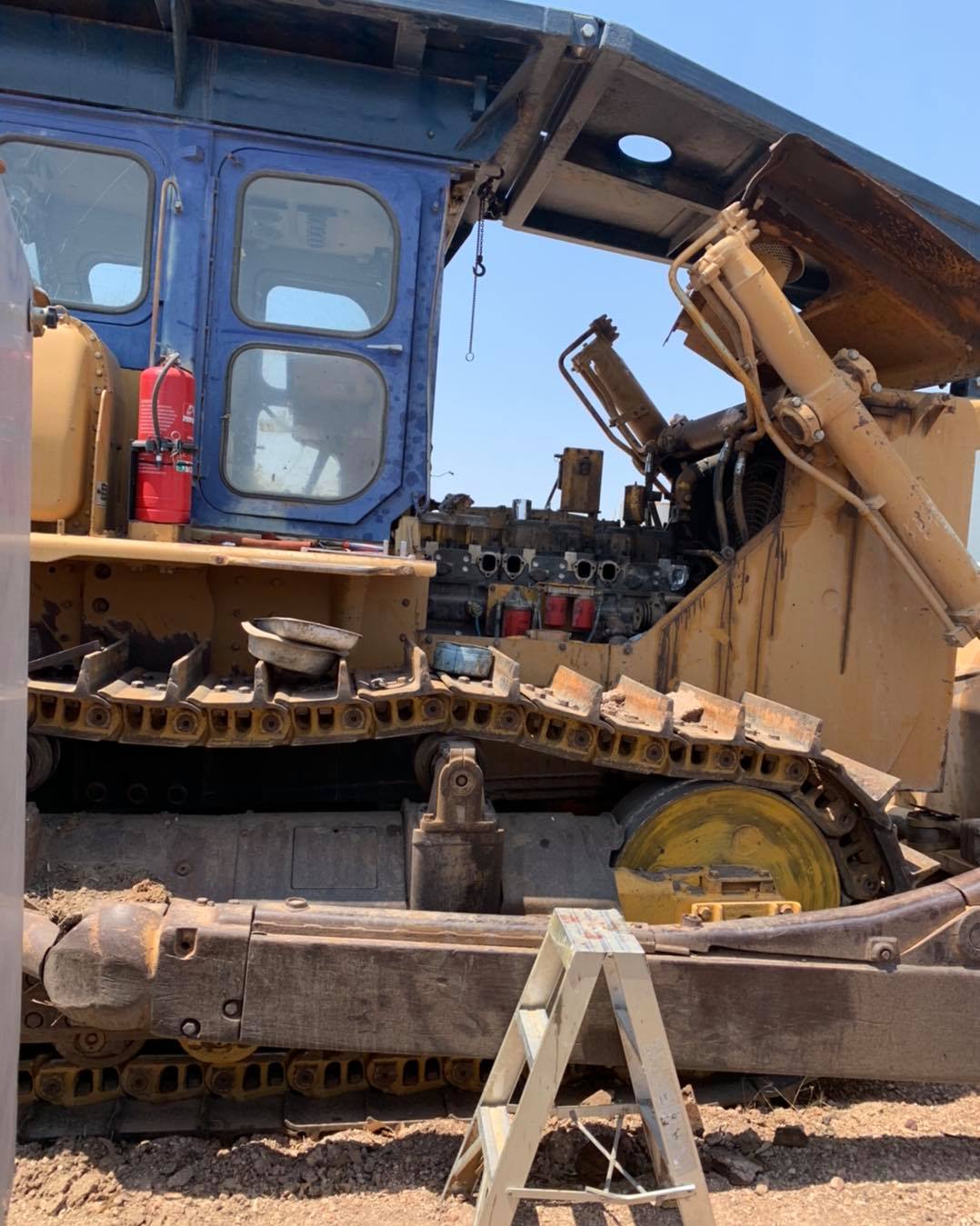 Heavy Machinery — Traction Diesel Services in Clermont, QLD — Traction Diesel Services in Clermont, QLD