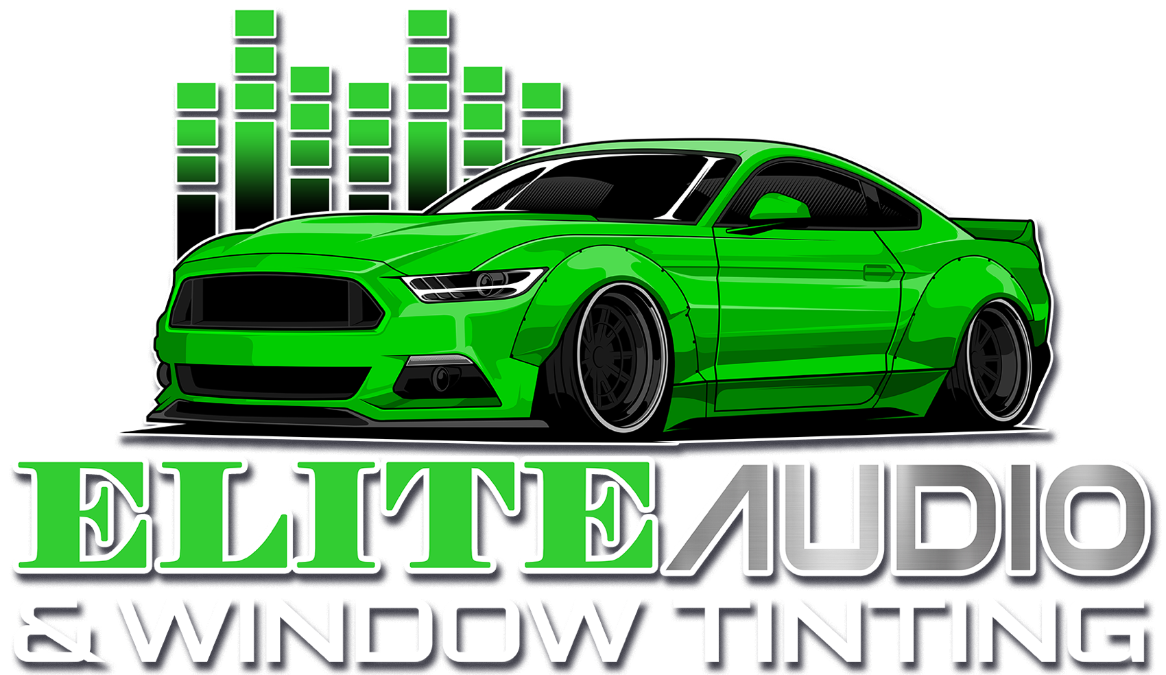 Elite Audio & Window Tinting Logo