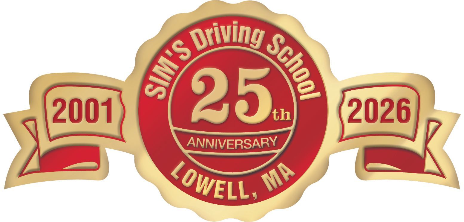 Two women are sitting in a car looking at their phones.