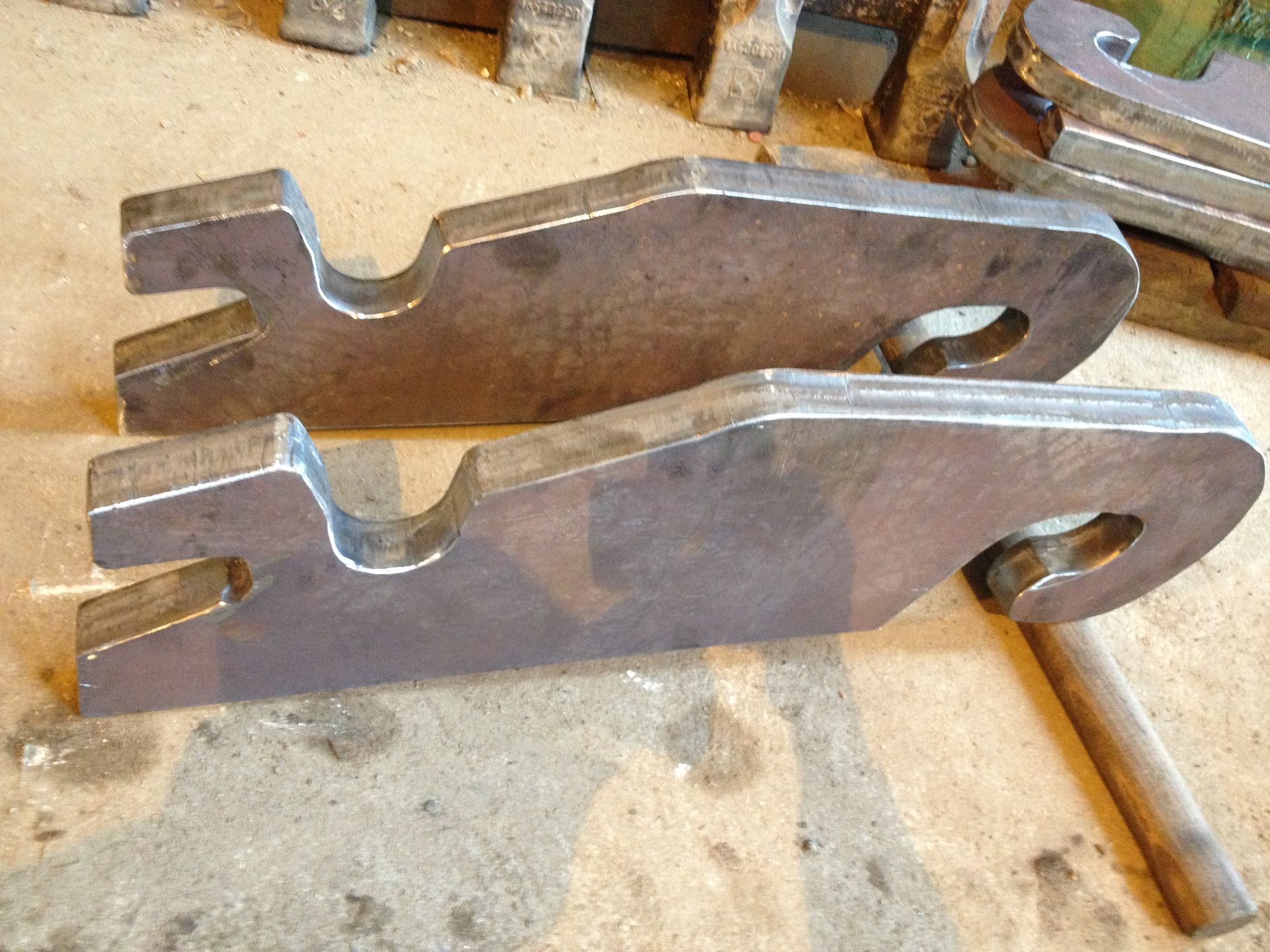 kaušai ekskavatoriams