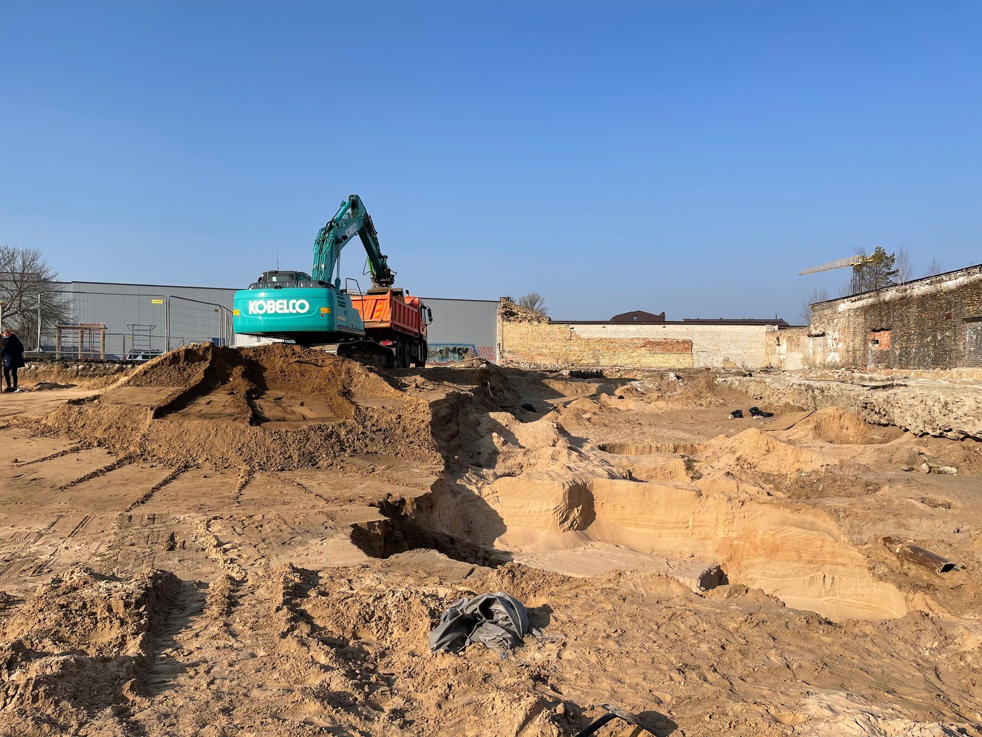 Žemės grunto kasimas
