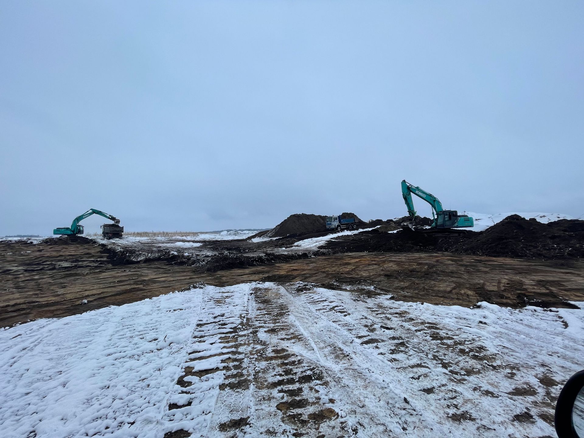 Grunto kasimas, reljefo formavimas