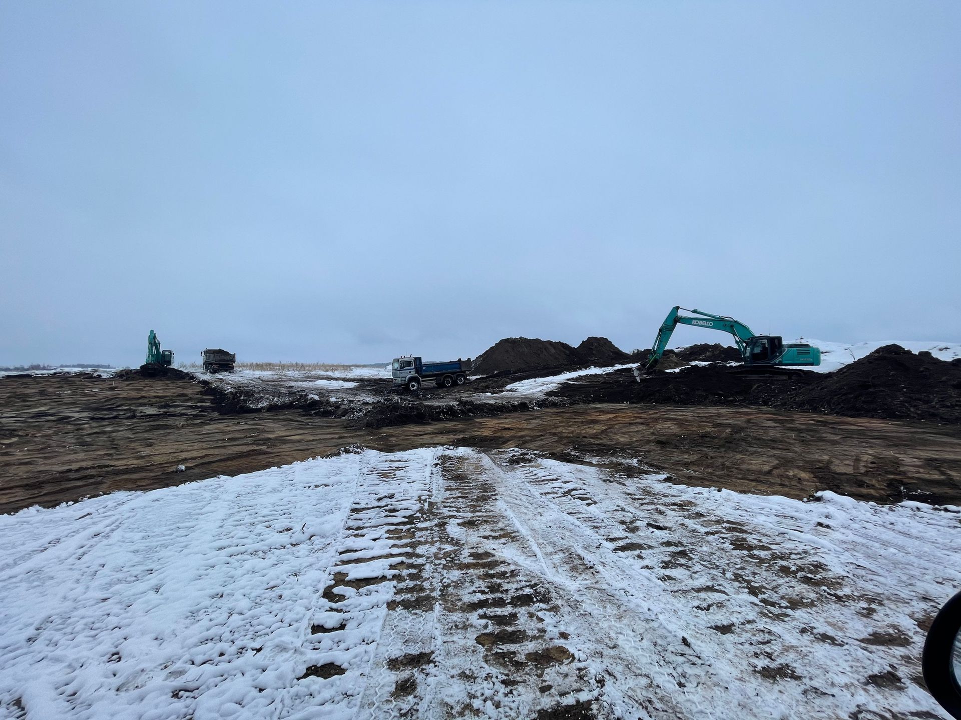 Grunto kasimas, reljefo formavimas