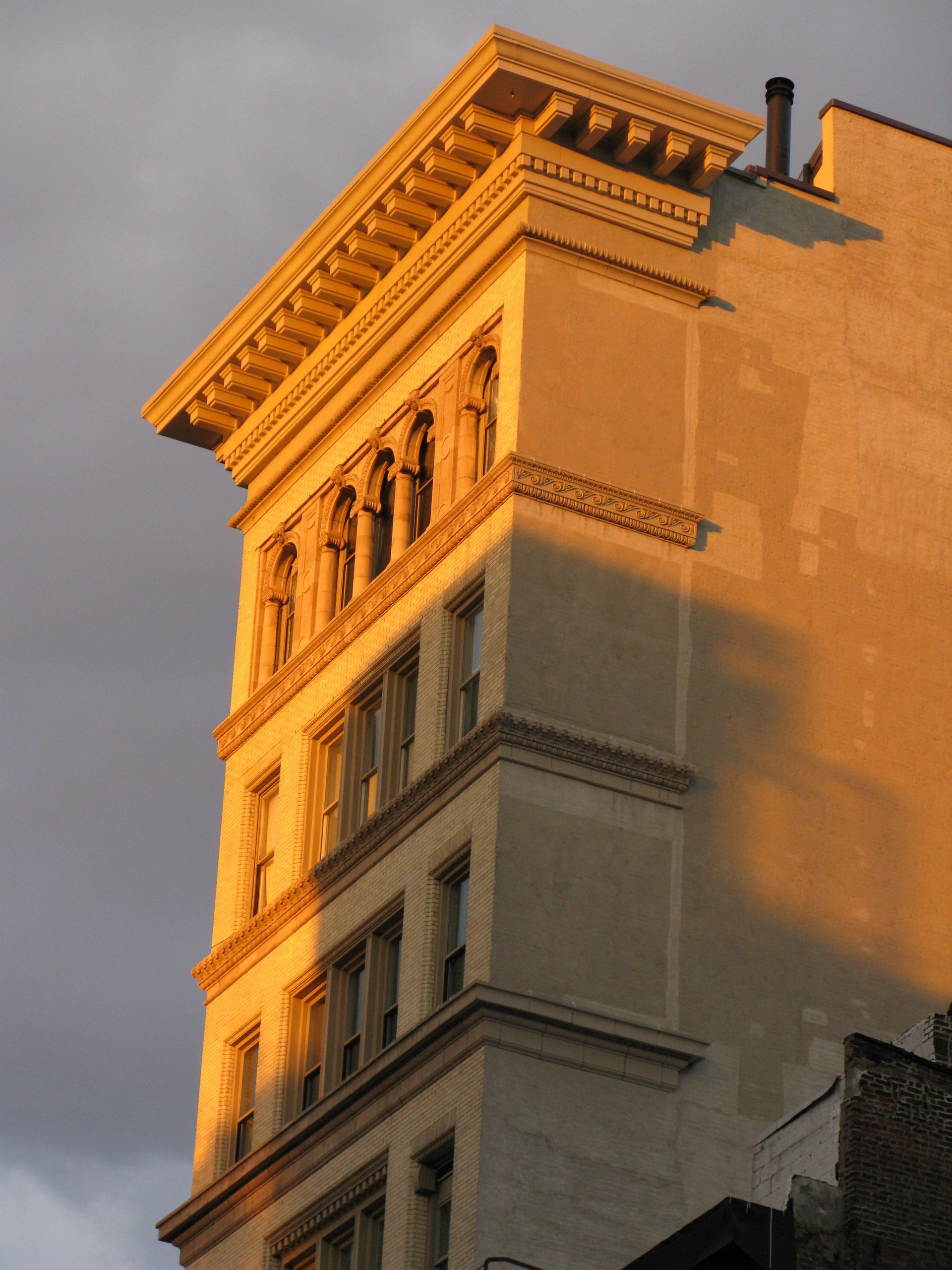 Outdoor seating area of the 
