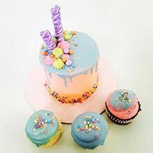 Cute Cake And Cupcake — Beverly, MA — Flour(ish) Bake Shoppe