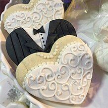 Wedding Themed Cookies — Beverly, MA — Flour(ish) Bake Shoppe