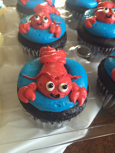 Lobster Cupcakes — Beverly, MA — Flour(ish) Bake Shoppe