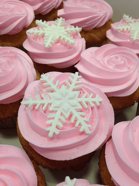 Snowflakes Cupcakes — Beverly, MA — Flour(ish) Bake Shoppe