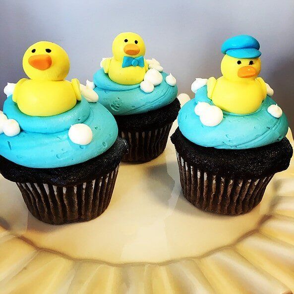 Rubber Duck Cupcakes — Beverly, MA — Flour(ish) Bake Shoppe