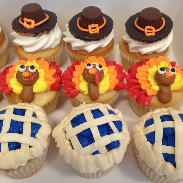 Thanksgiving Cupcakes — Beverly, MA — Flour(ish) Bake Shoppe