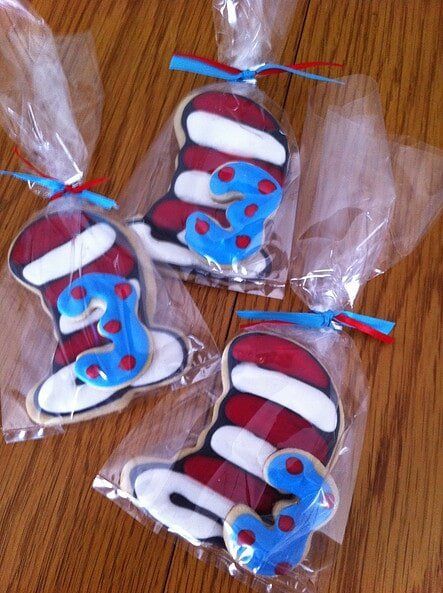 Dr. Seuss Hat Cookies — Beverly, MA — Flour(ish) Bake Shoppe
