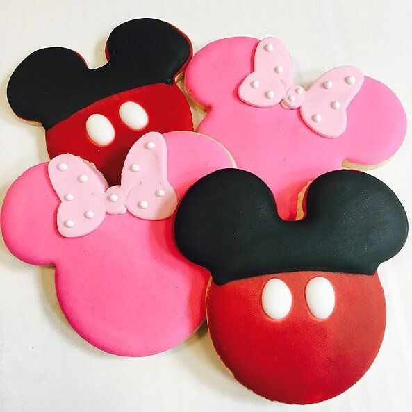 Mickey And Minnie Cookies — Beverly, MA — Flour(ish) Bake Shoppe