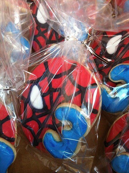 Spiderman Cookies — Beverly, MA — Flour(ish) Bake Shoppe