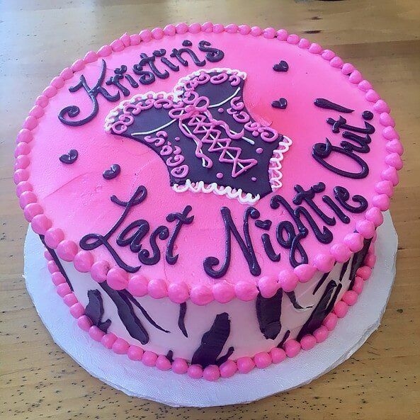 Bachelorette Cake — Beverly, MA — Flour(ish) Bake Shoppe