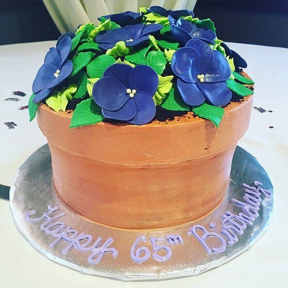 Flower Pot Cake — Beverly, MA — Flour(ish) Bake Shoppe