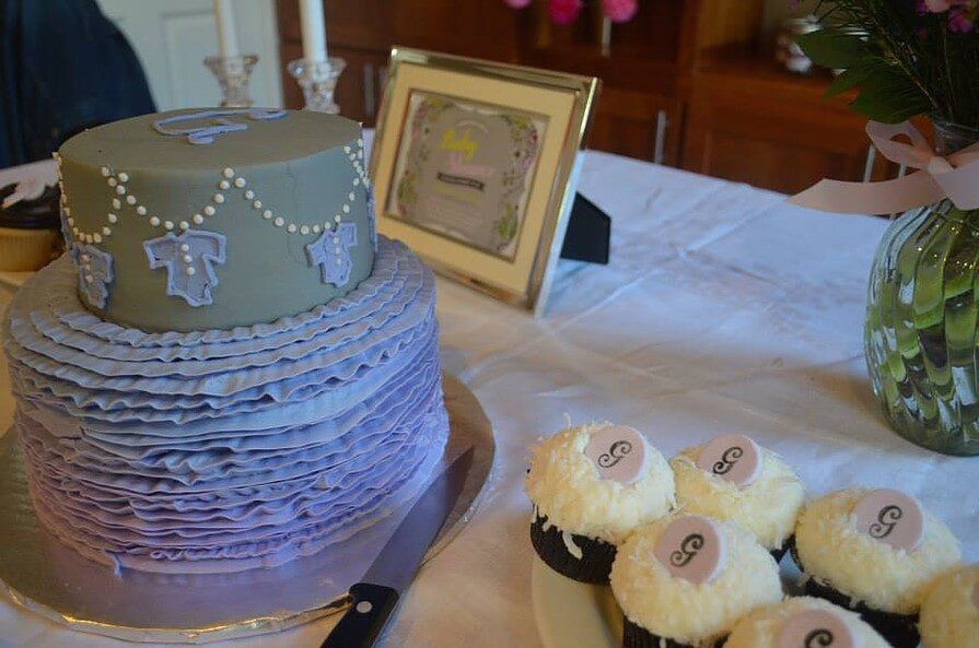 Baby Shower Cake — Beverly, MA — Flour(ish) Bake Shoppe