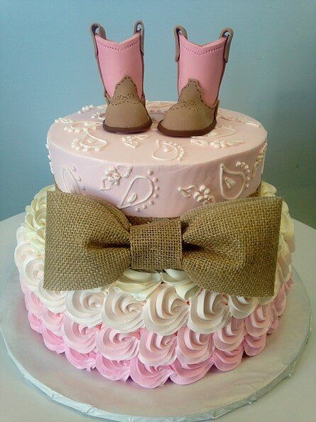 Cake With Cowgirl Boots — Beverly, MA — Flour(ish) Bake Shoppe