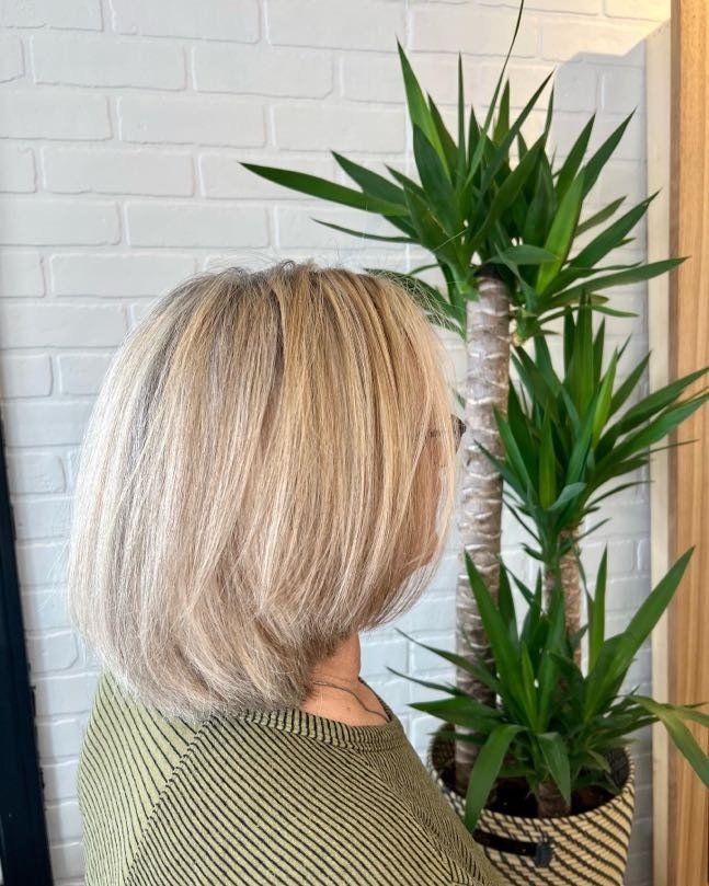 blonde full head of highlights