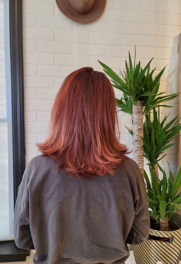 organic brown hair color