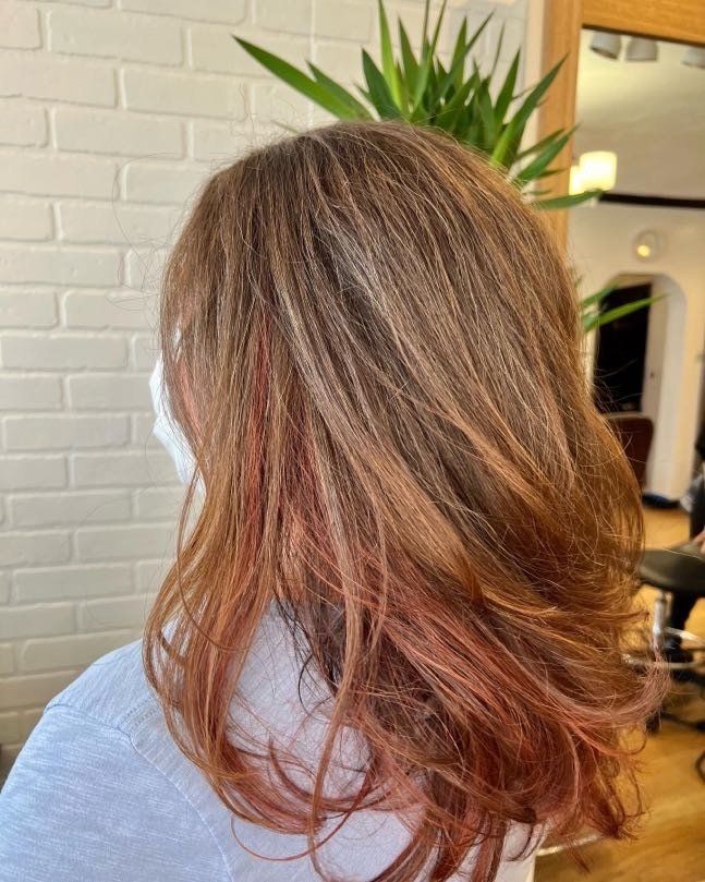 Stylish blowout for an event