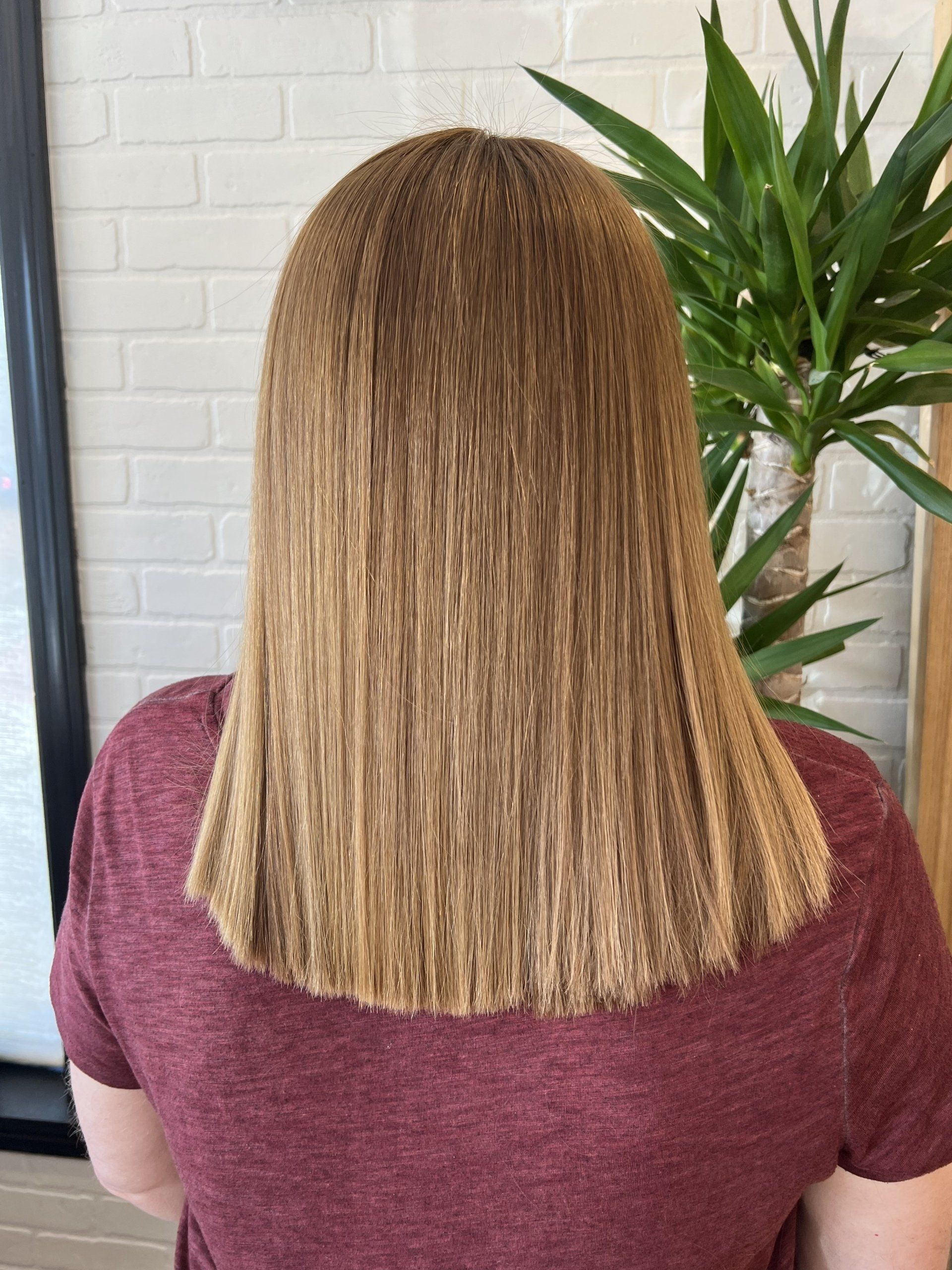 Organic keratin treatment