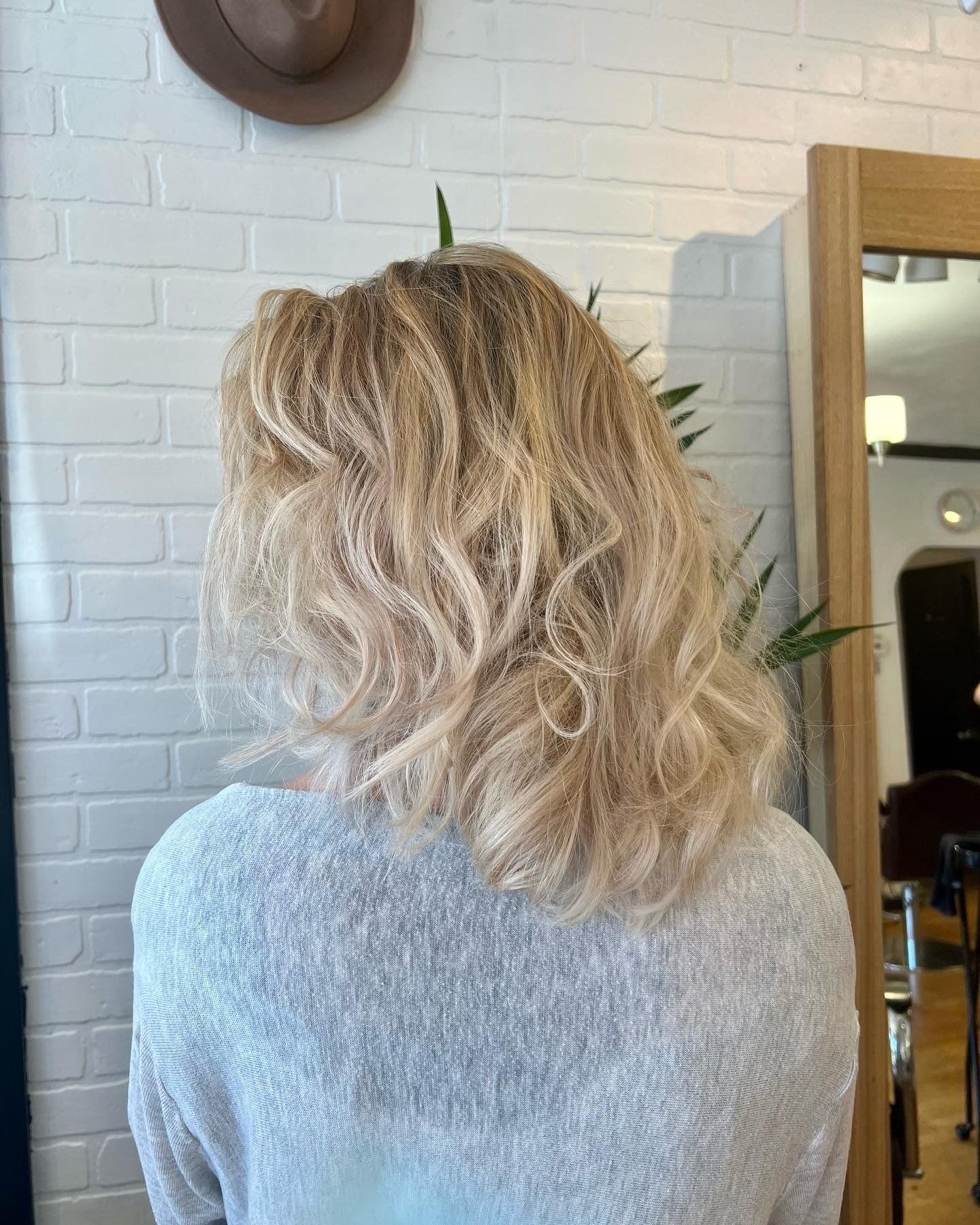 Full blonde highlights