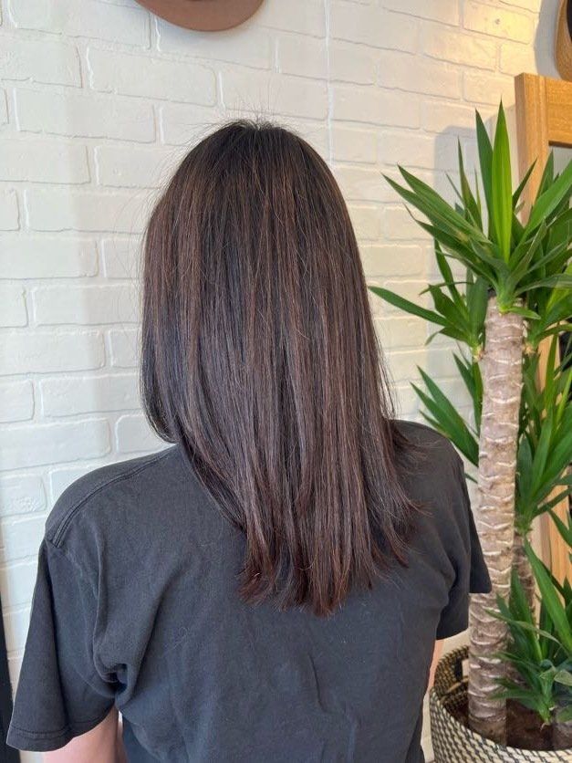 permanent hair straightening