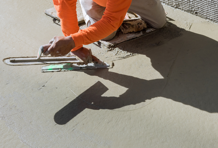 cement pouring