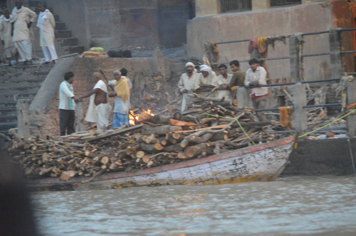 Cremations at Varanasi 5