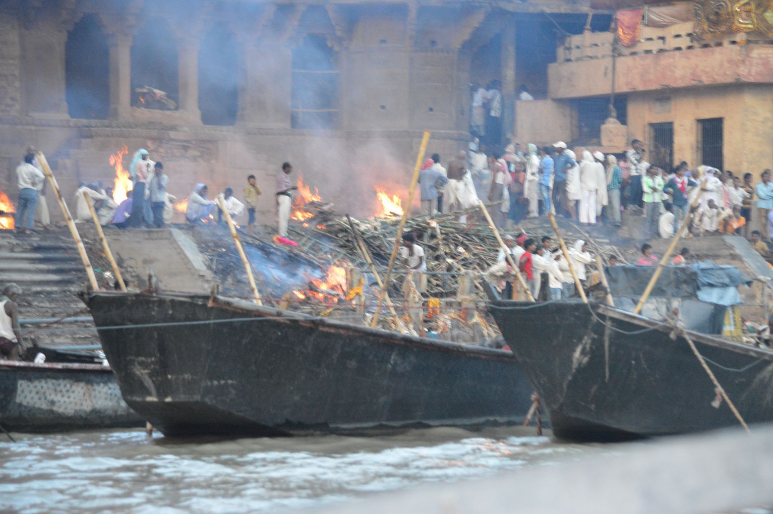 Cremations at Varanasi 2
