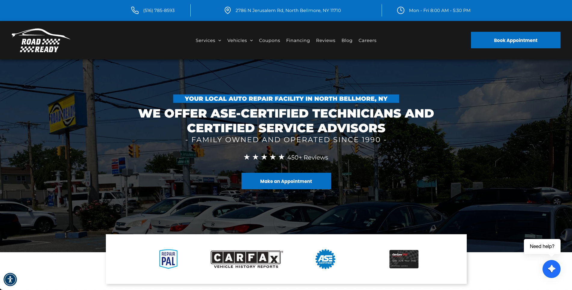 Expert Auto Repair in North Bellmore, NY Road Ready