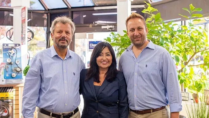 Exterior photo of employees