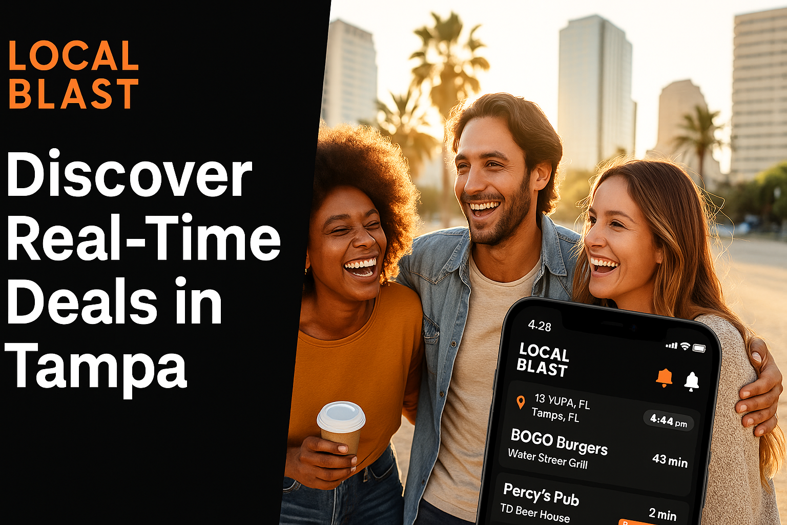Discover What’s Happening in Tampa | Local Blast App for Events & Deals