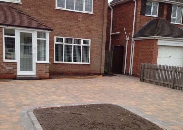 Block paving