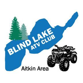 The full-color logo for the Blind Lake ATV Club in Aitkin, MN. The full-color logo for the Blind Lake ATV Club in Aitkin, MN.