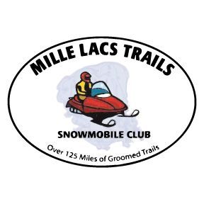 The full-color logo for Mille Lacs Trails Snowmobile Club. The full-color logo for Mille Lacs Trails Snowmobile Club, located in Mille Lacs County, MN.