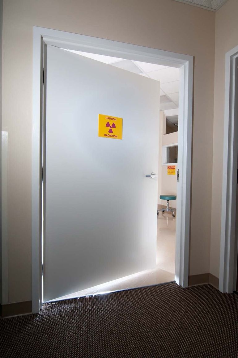 Un laboratorio radiologico a rischio radiazioni