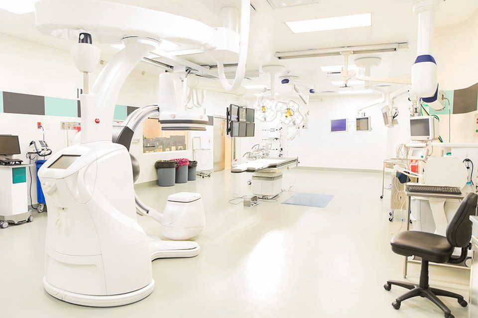 Un laboratorio di radiologia