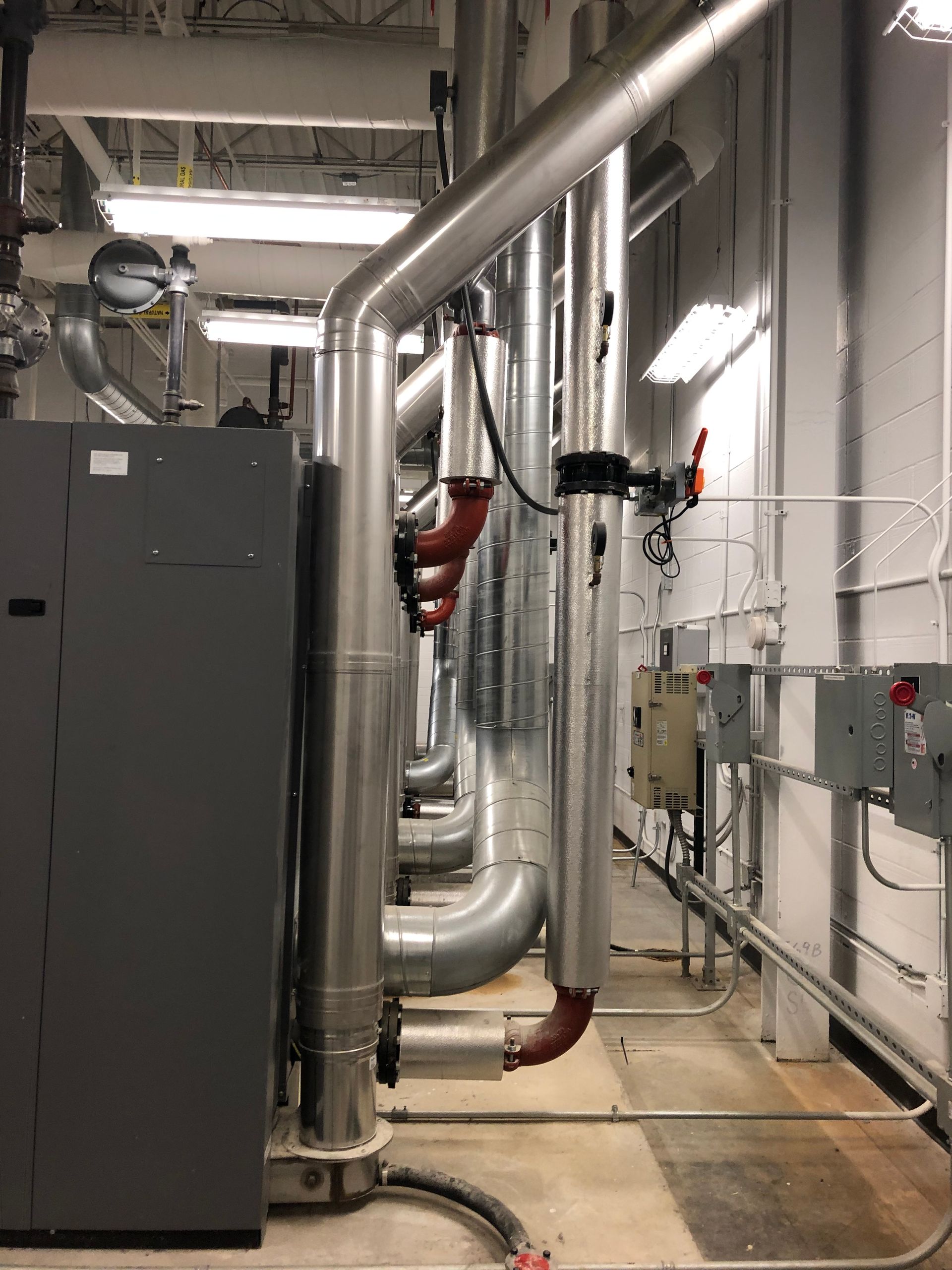 Industrial Equipment Being Prepared for Installation by Hulett in Missouri.