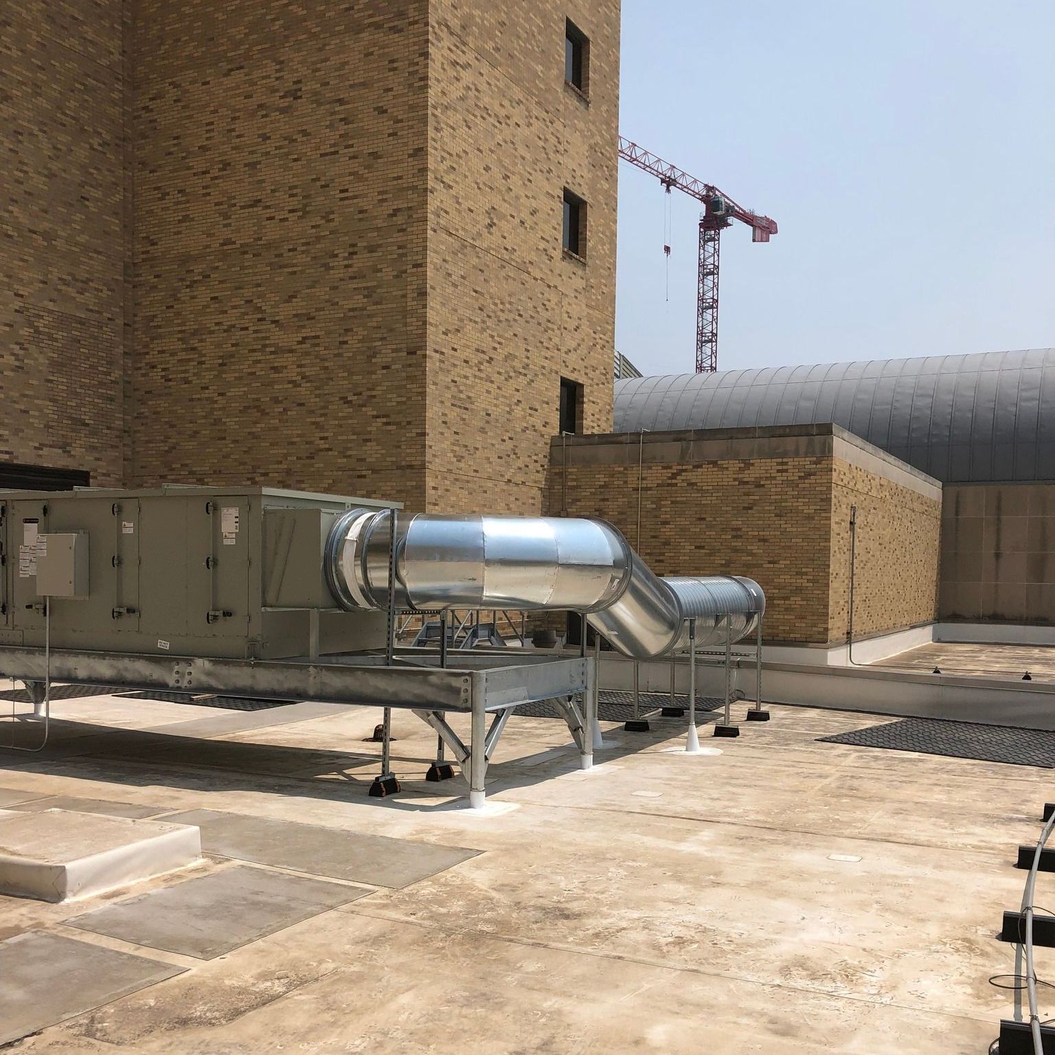 Custom HVAC Installed at the University of Missouri Hospital in Columbia, MO.