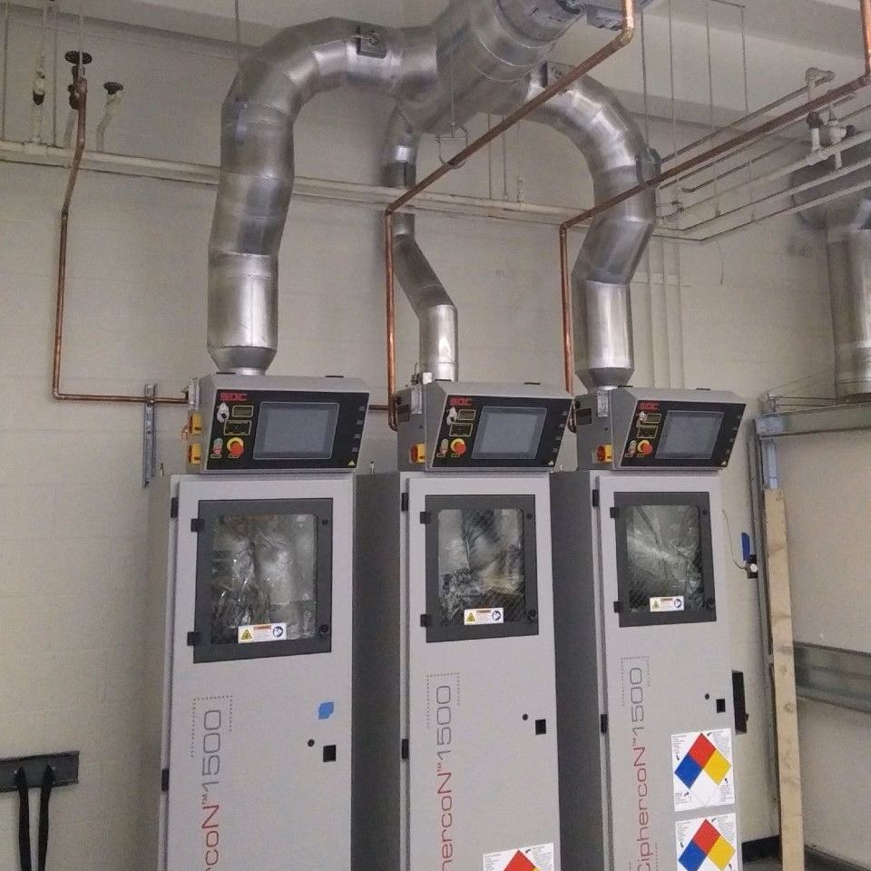 University of Missouri Physics Lab Exhaust Duct Installed by Hulett Heating & Air Conditioning in MO